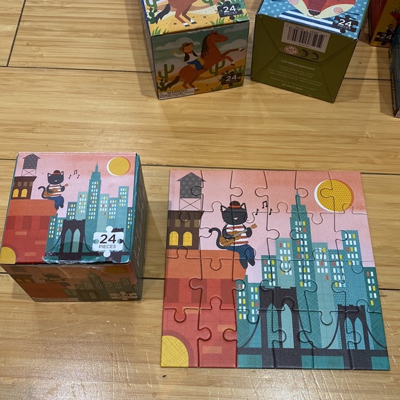 Petit Puzzle (24 mini pieces) by Petitcollage - choose any 2 - Picture 2 of 2